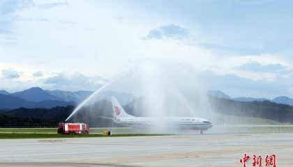 (侨乡新貌)浙江丽水机场正式通航