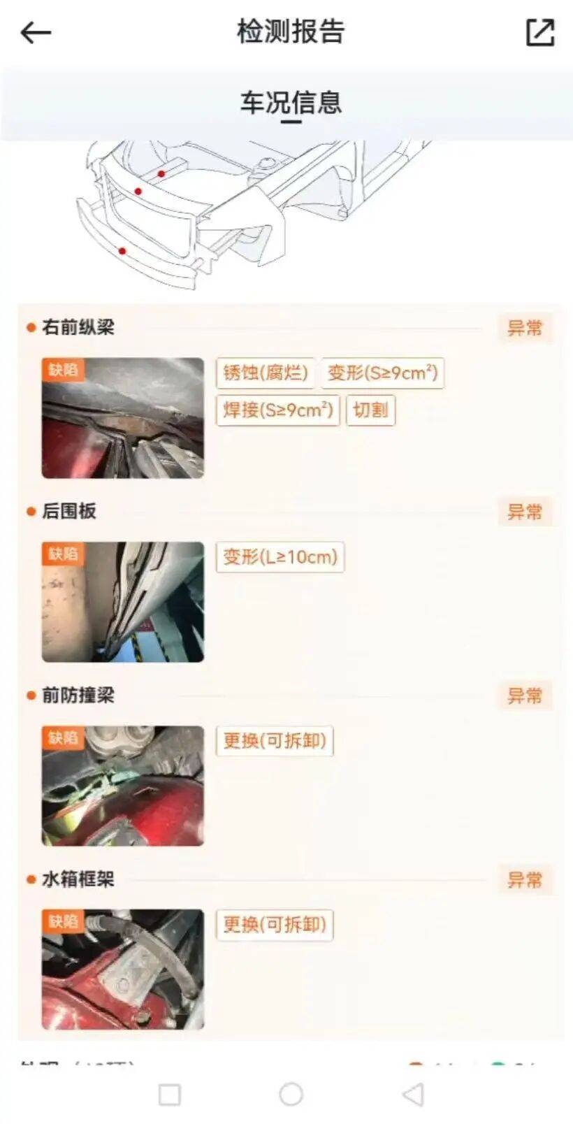山西男子4万元拍下二手宝马X6，页面标注“无重大事故”，检测发现存纵梁切割，平台同意退车退款，当事人不满